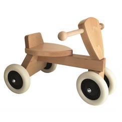 Jouet-Premier âge-Trotteur en bois naturel