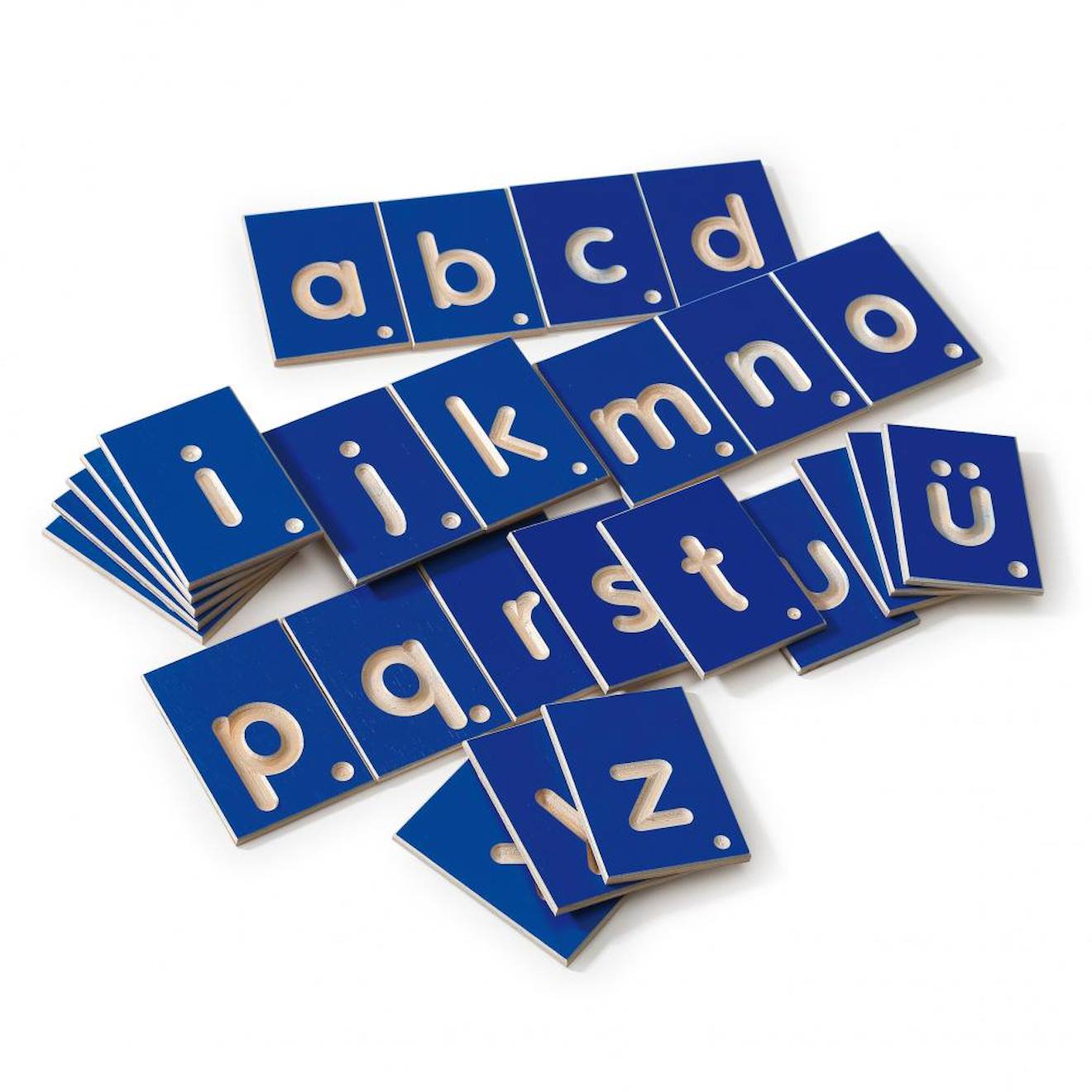 Jeu Éducatif Lettres Minuscules Bleu (Erzi) - Image 2