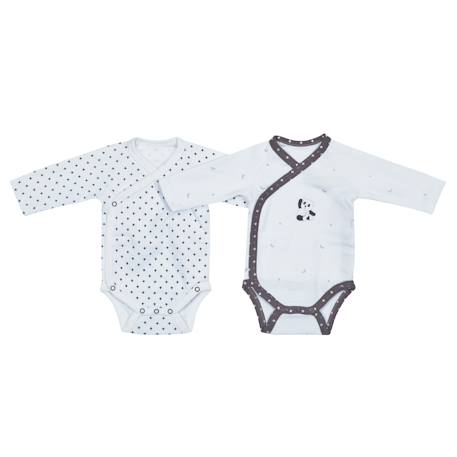 Bébé-Bodies bébé à manches longues lot de 2