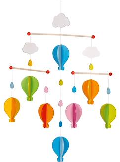 Puériculture-Mobile montgolfières