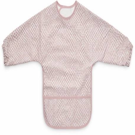 Bavoir à manches imperméable Beige, blanc+Blanc, marron clair+Blanc, rose, bleu+Bleu, blanc+Rose tendre+Vert, blanc 20 - vertbaudet enfant 