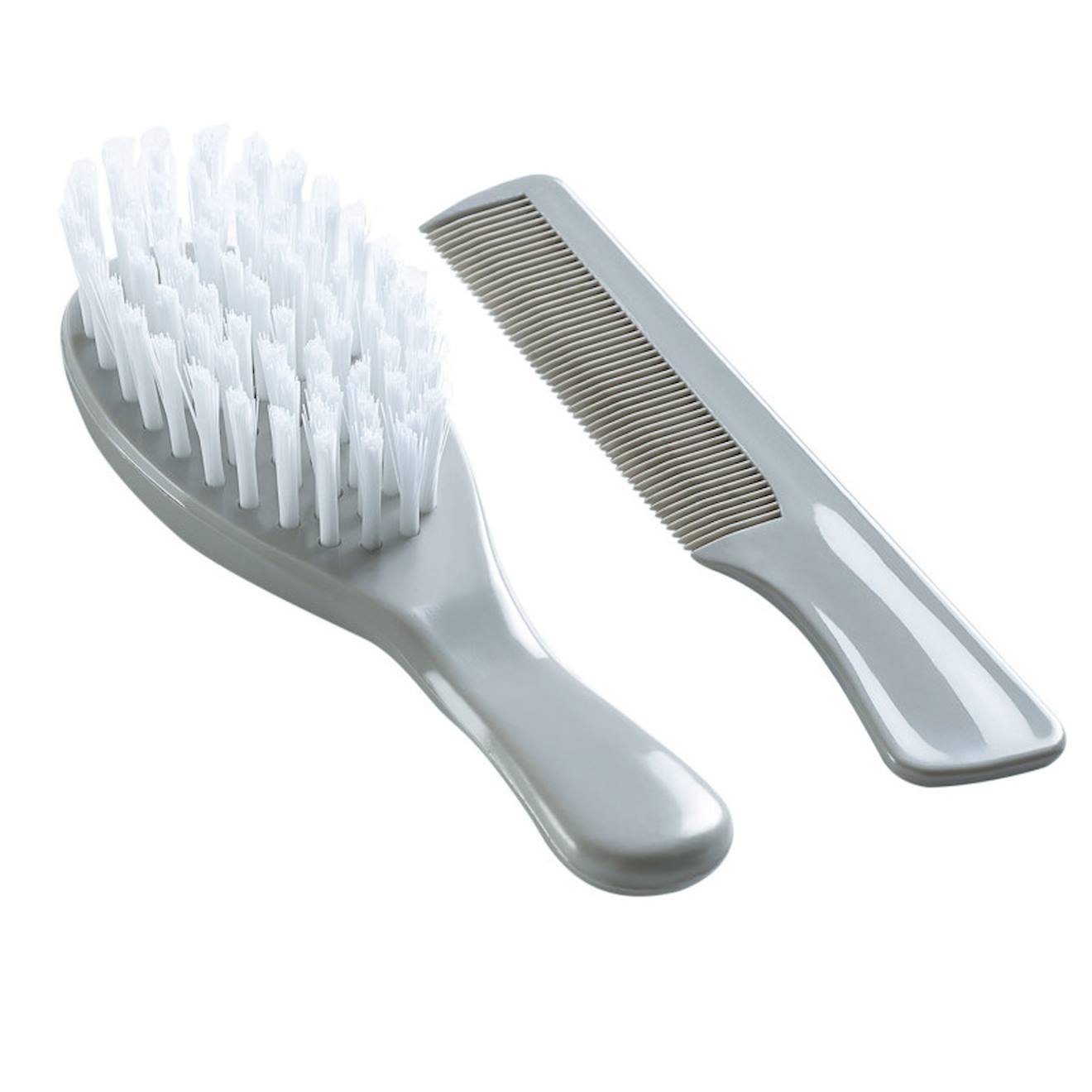 Brosse Et Peigne Gris Charme