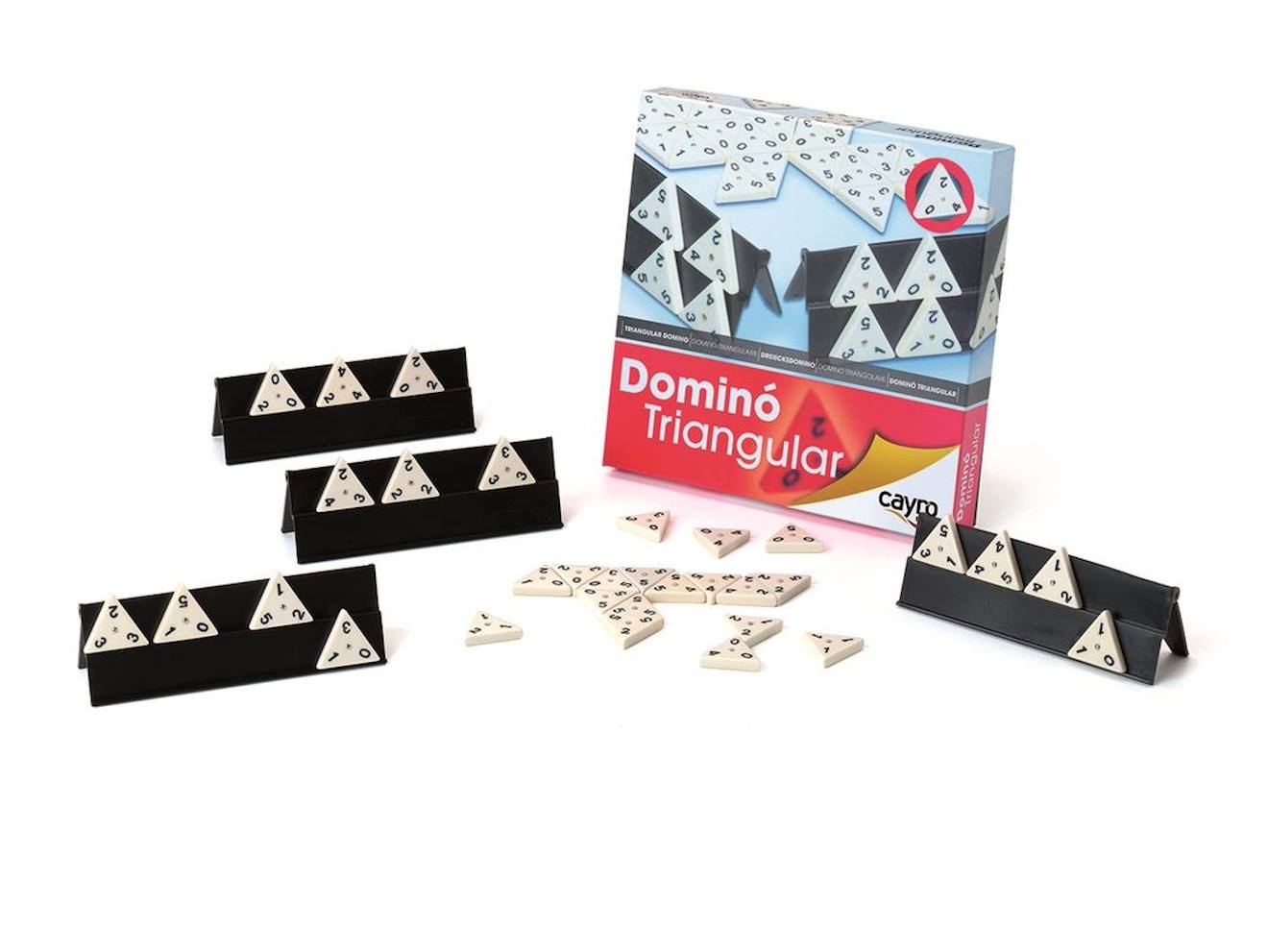Dominos Triangulaires Blanc
