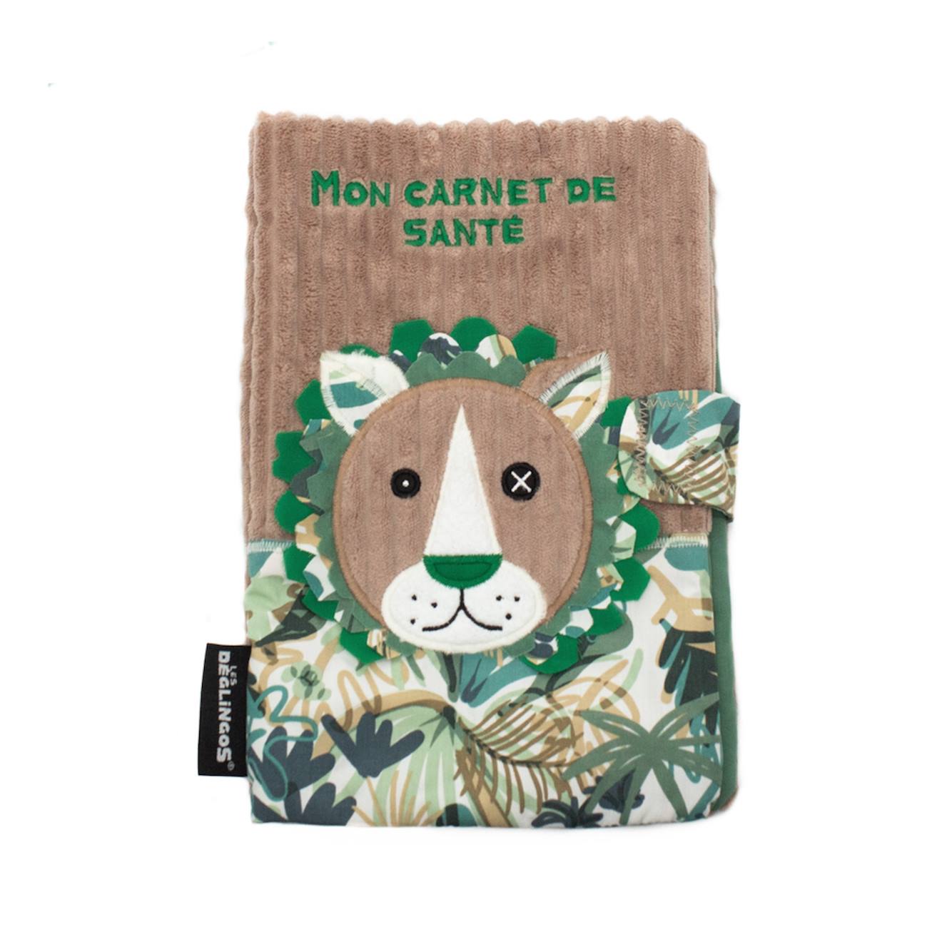 Protège Carnet De Santé Jélékros Le Lion Marron