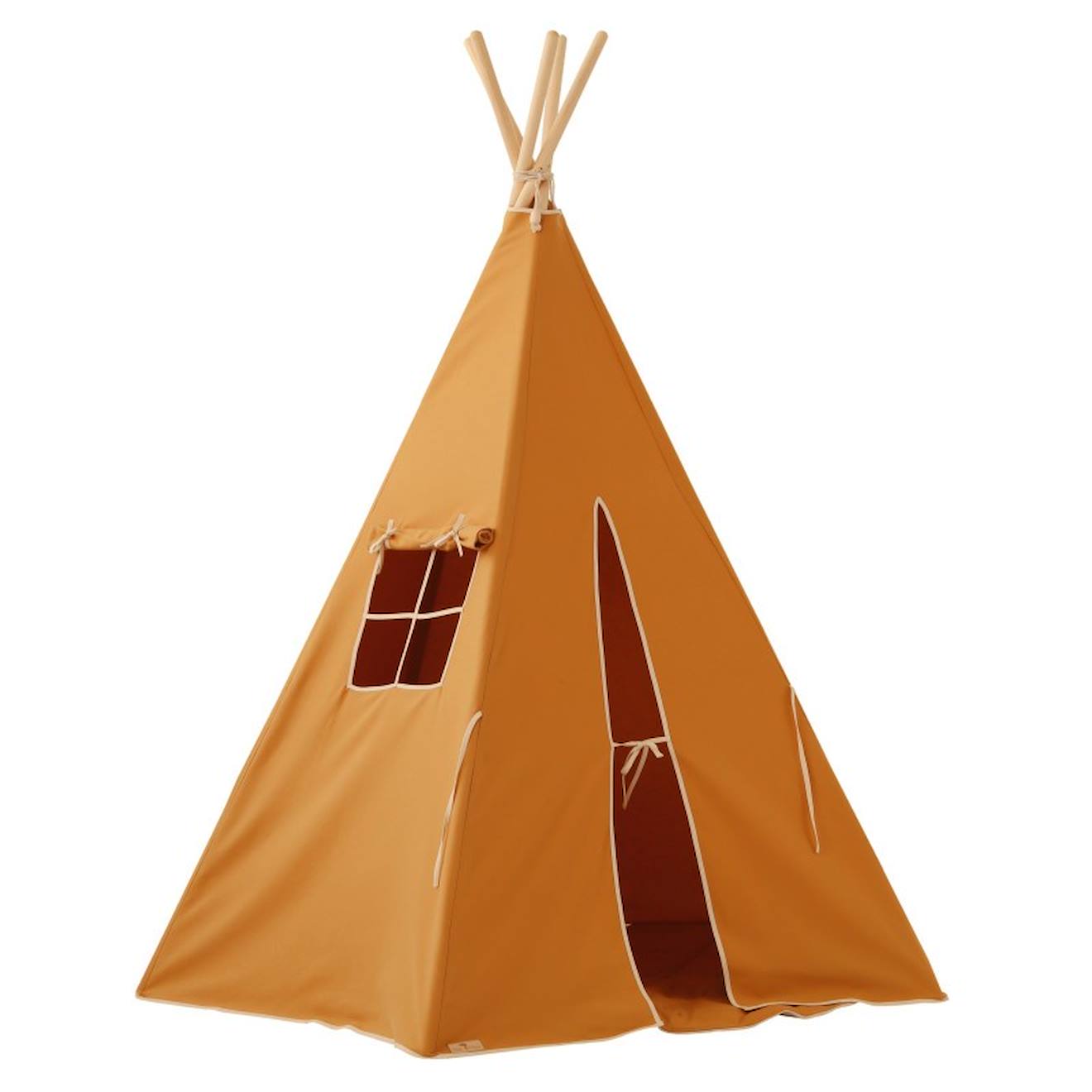 Tente Tipi Ochre En Coton Orange
