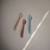 Lot de 2 cuillères silicone Beige, vert+Bleu+Ecru+Jonquille+Stone/cloudy mauve 18 - vertbaudet enfant 