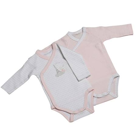 Bébé-Bodies bébé à manches longues lot de 2