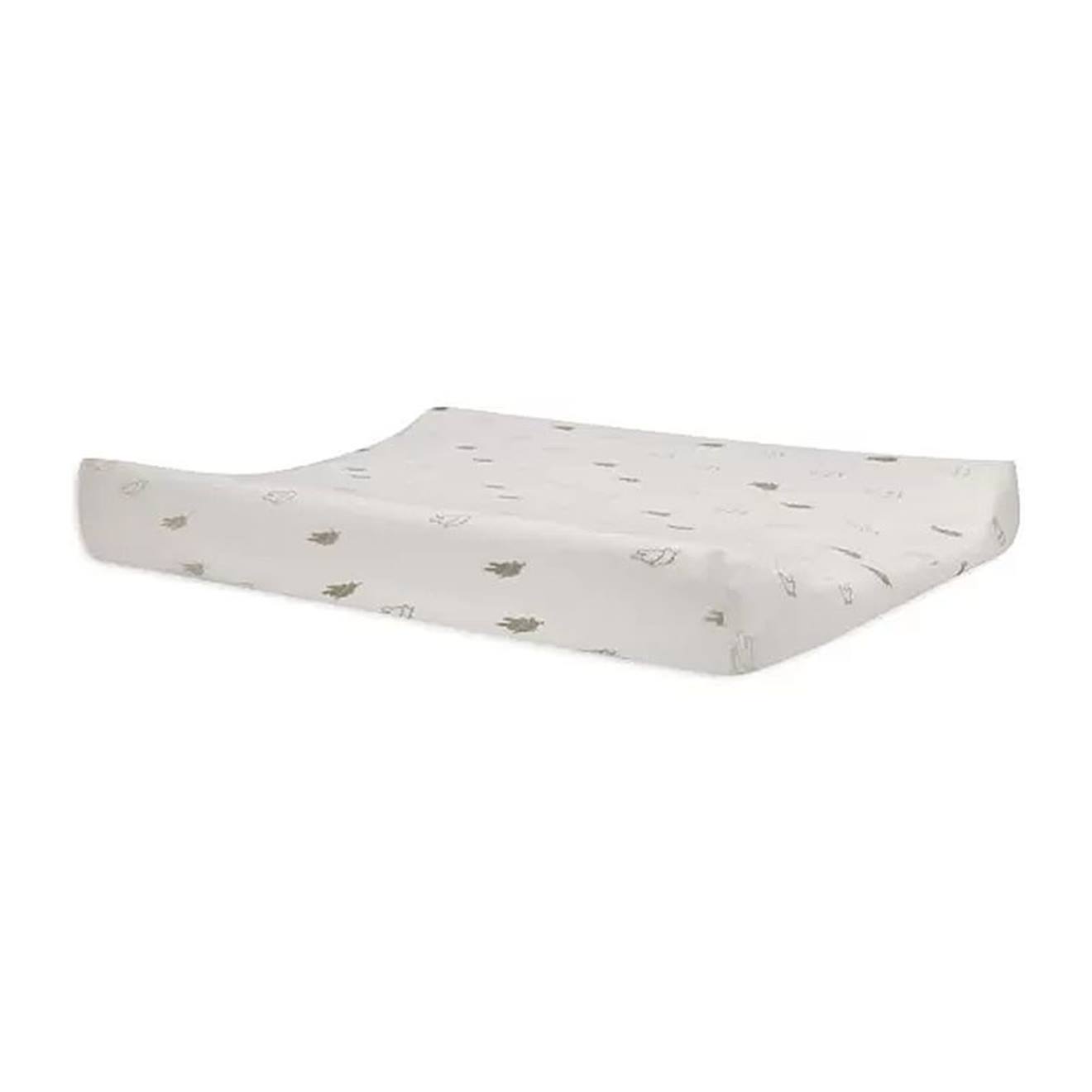 Housse Matelas À Langer Jersey En Coton Vert Olive