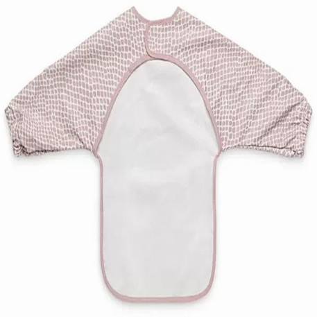 Bavoir à manches imperméable Beige, blanc+Blanc, marron clair+Blanc, rose, bleu+Bleu, blanc+Rose tendre+Vert, blanc 21 - vertbaudet enfant 