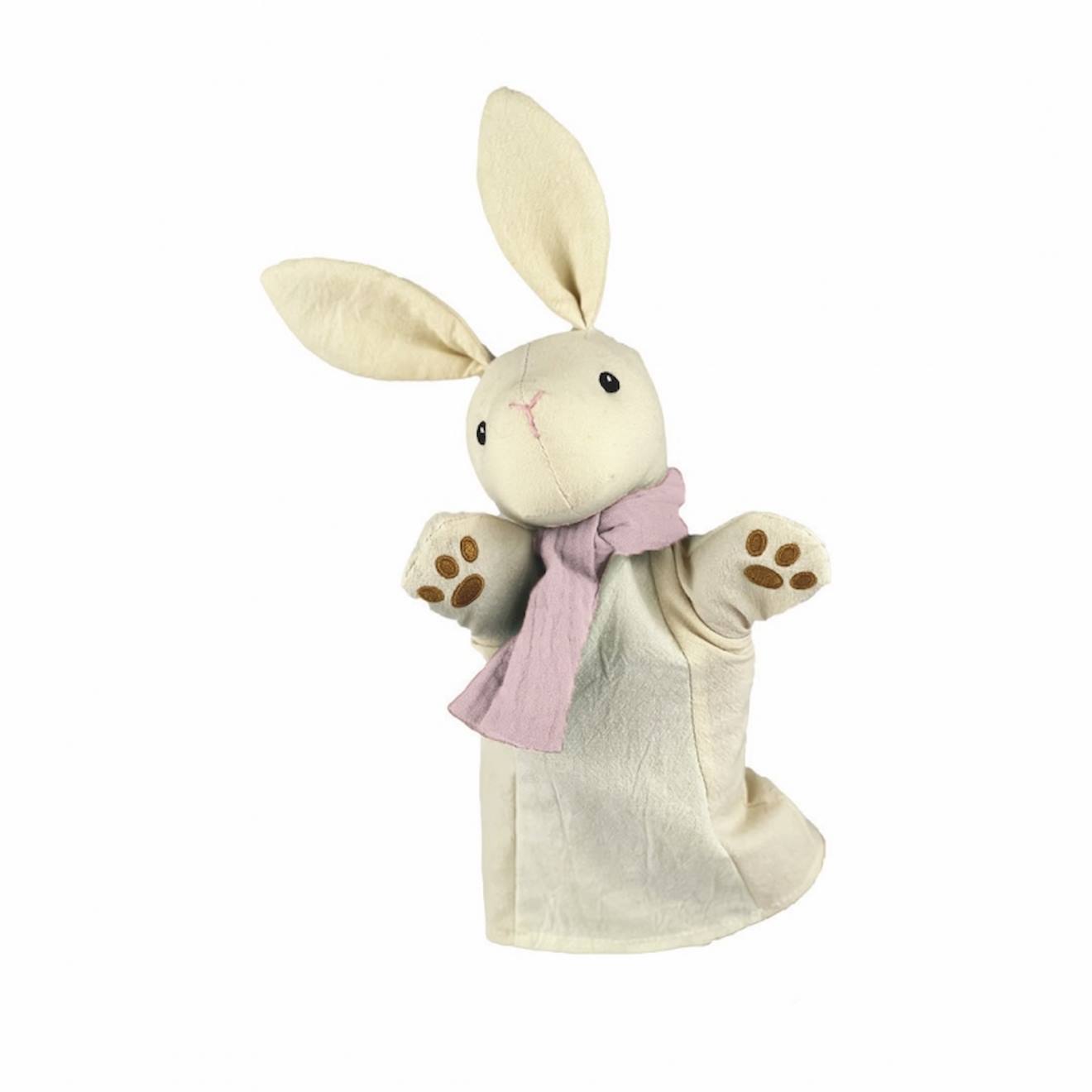 Marionnette Lapin Beige