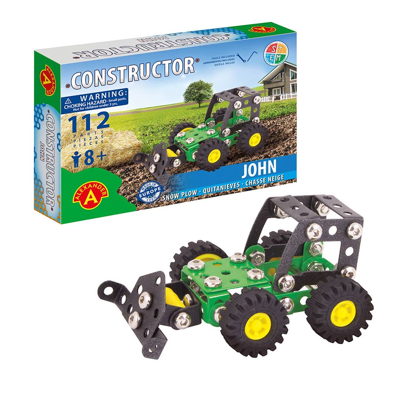 Constructor John - Chasse-neige Vert