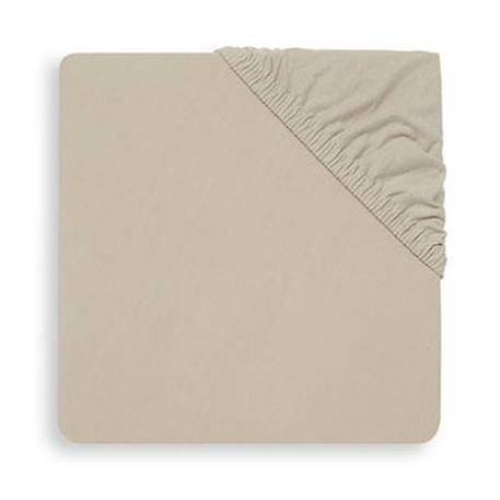 Jollein - Drap Housse Jersey En Coton Beige