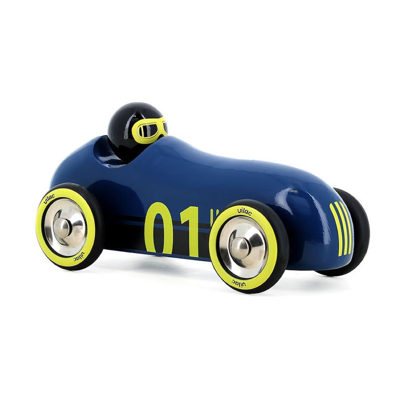 Voiture Old Sport Compet’ Jaune Bleu
