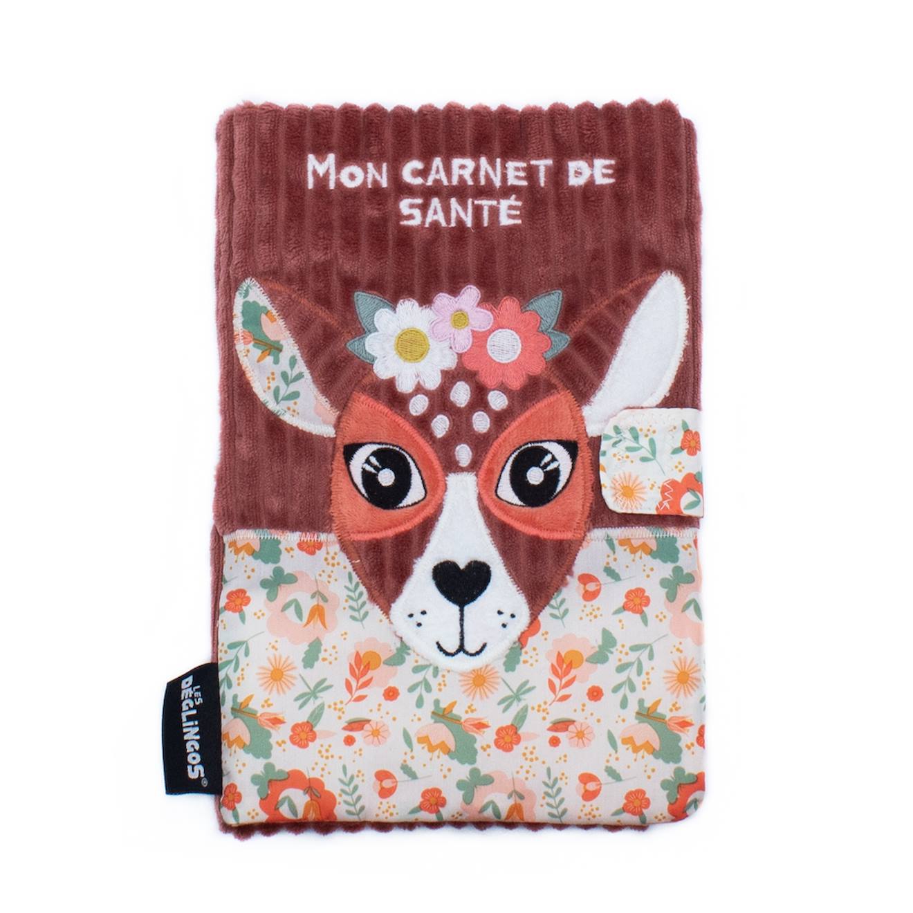 Protège Carnet De Santé Mélimélos La Biche Rose