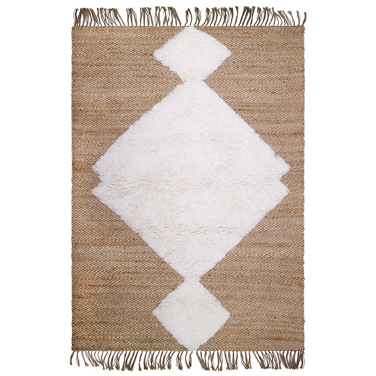 Tapis Jute & Laine Elton Jute Naturelle