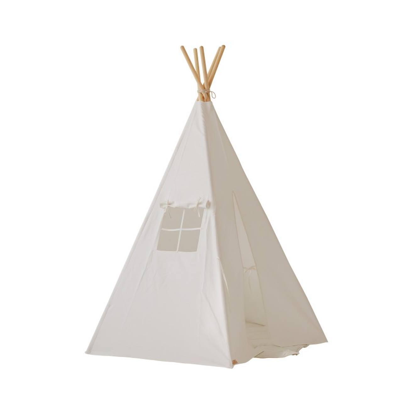 Tente Tipihe Neige En Coton Blanc