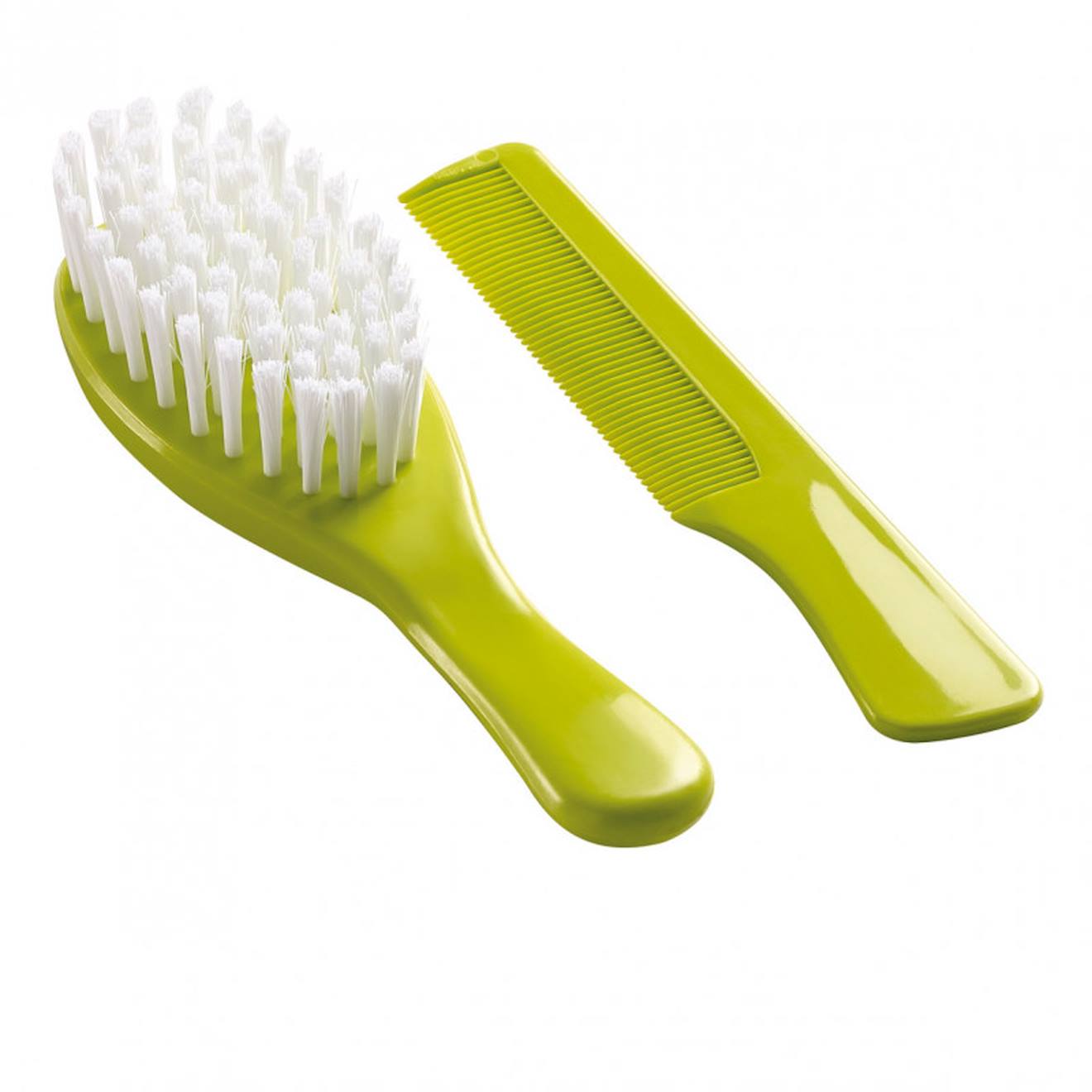 Brosse Et Peigne Vert