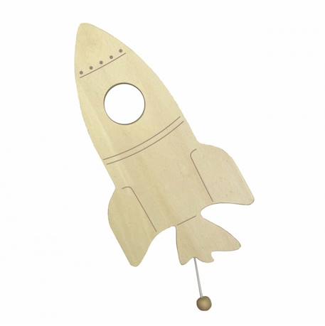 Egmont Toys - Boite Musicale Murale Fusée Beige