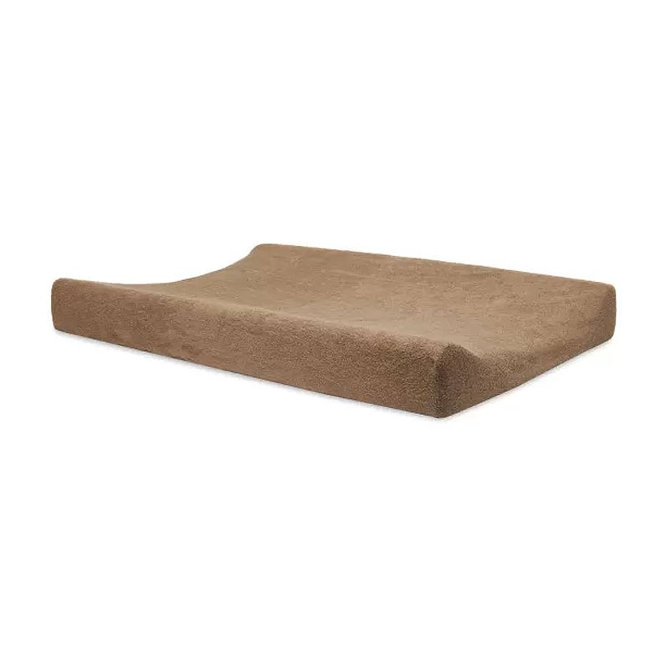 Housse Matelas À Langer Éponge En Coton Marron Clair