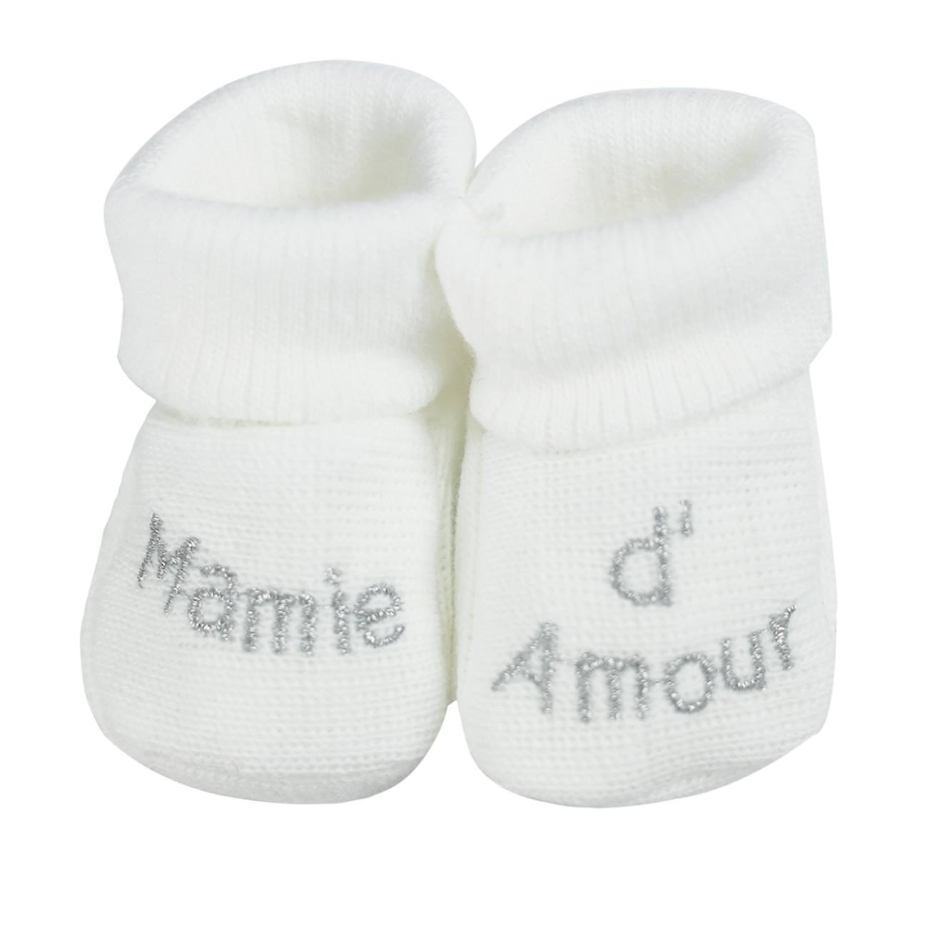 Chaussons Bébé Blanc