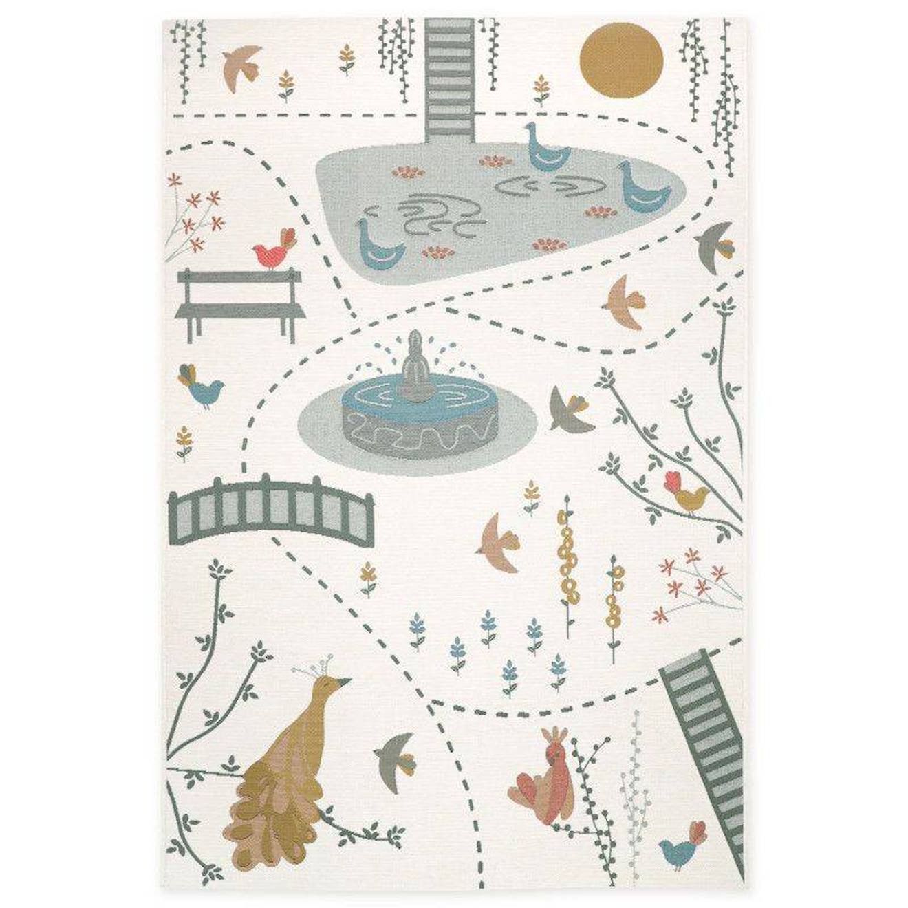 Tapis De Jeu Enfant Indoor & Outdoor Bird Paradise Multicolore