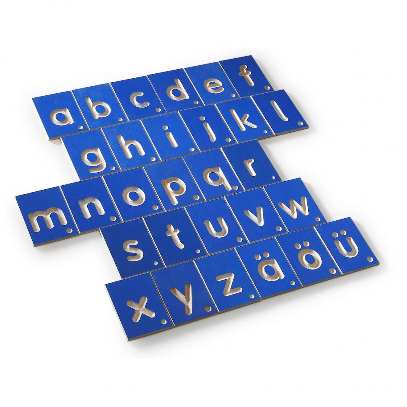 Jeu Éducatif Lettres Minuscules Bleu (Erzi) - Image 1