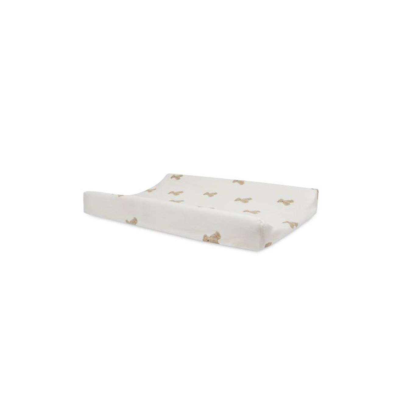 Housse Matelas À Langer Jersey En Coton Beige (Jollein) - Image 1