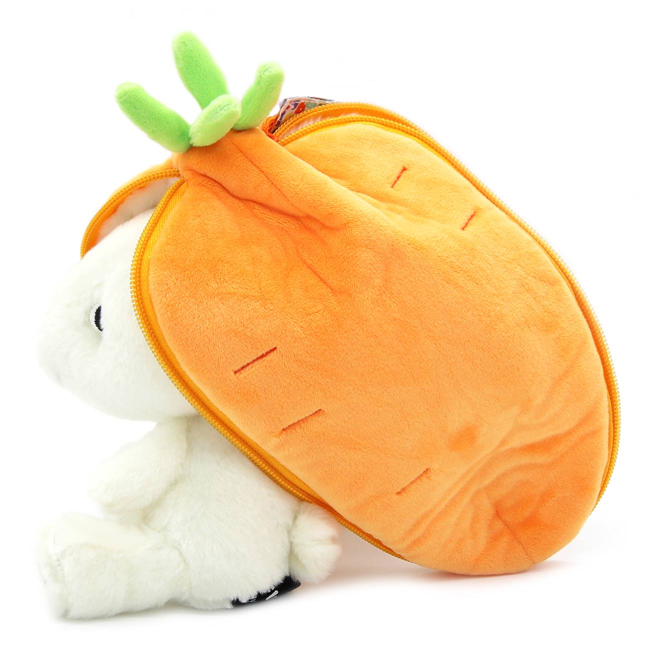 Peluche Flipetz Lapin Carotte Orange (Les Déglingos) - Image 2