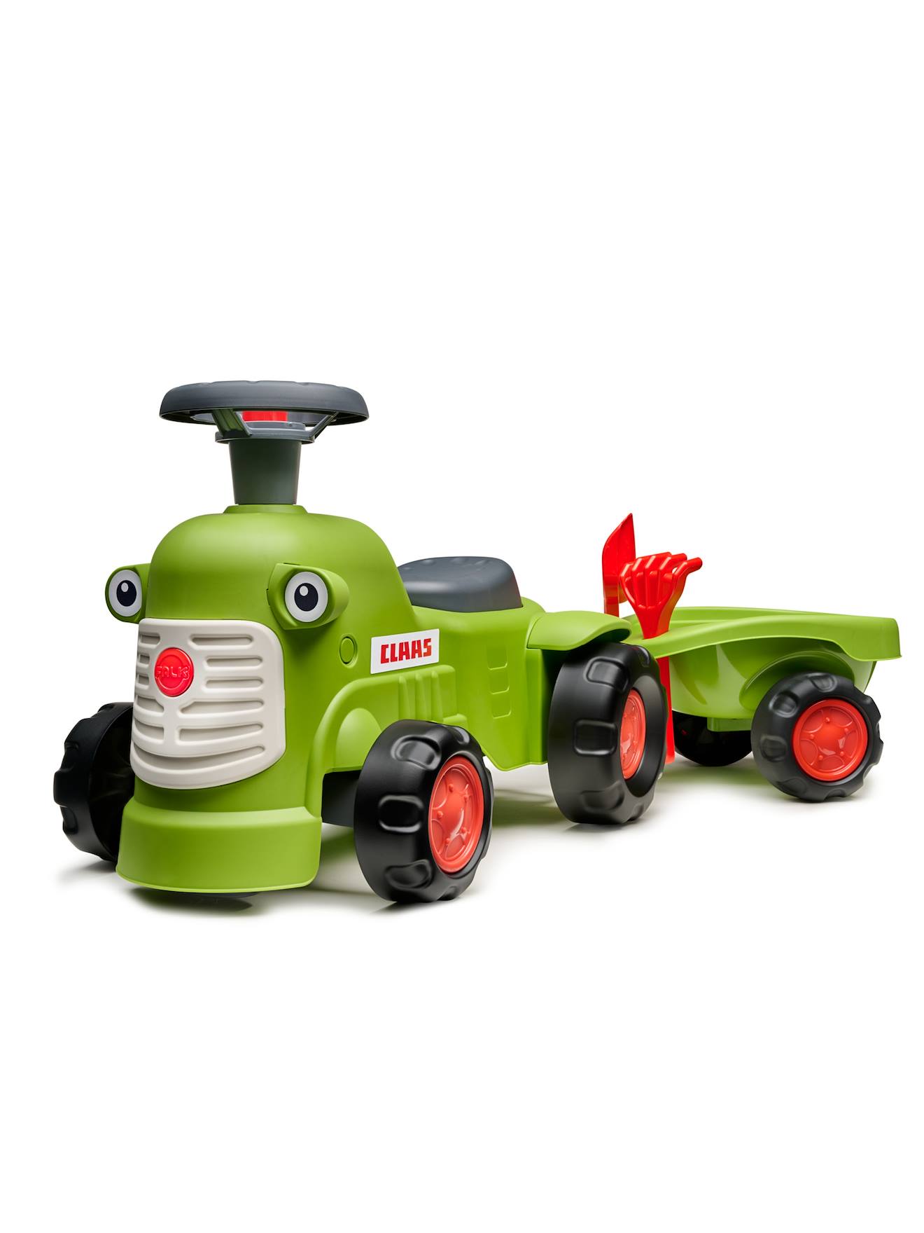 Porteur Tracteur Avec Remorque Vert Claas