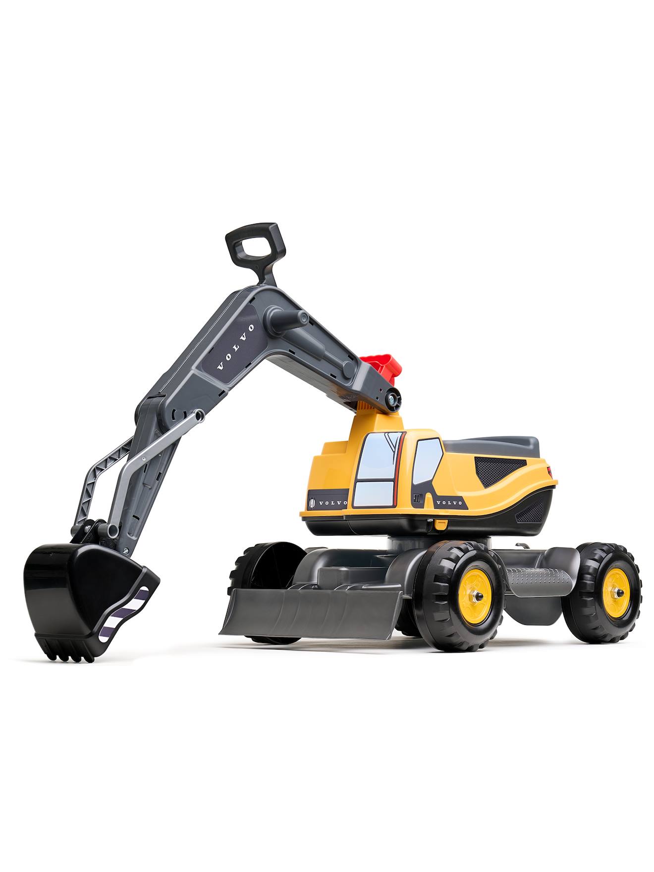 Pelleteuse Super Builder Entièrement Articulée Avec Assise Ouvrante Jaune Et Anthracite - Volvo