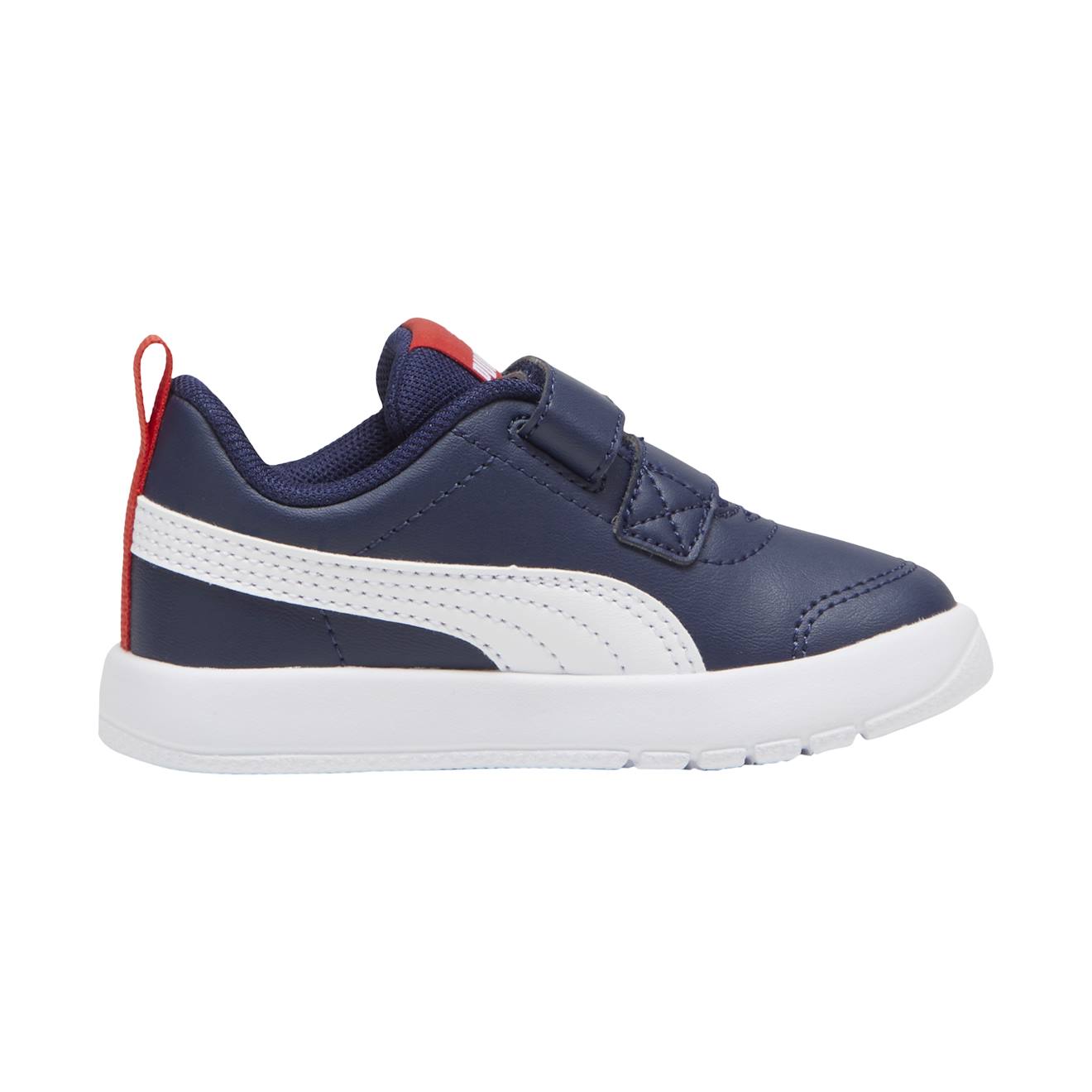 Puma - Baskets Basses À Scratch Puma Marine Puma Blanc Rouge