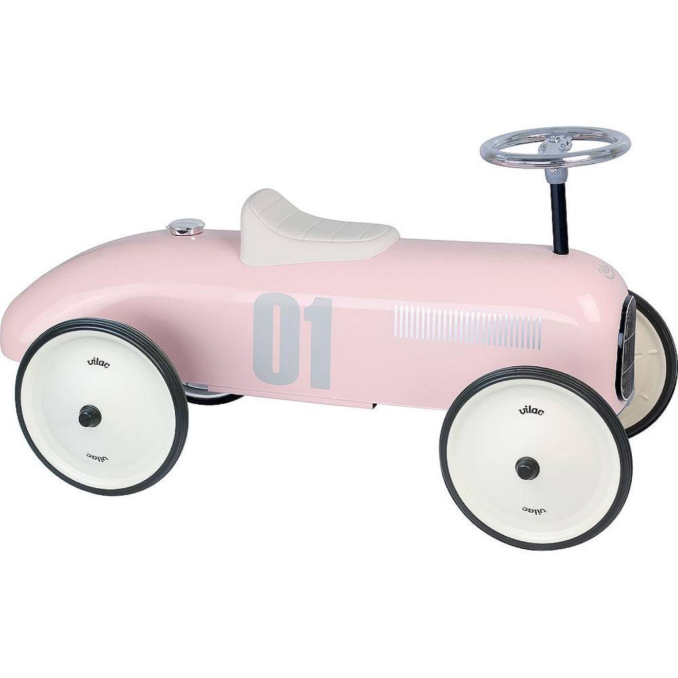 Porteur Voiture Vintage Rose