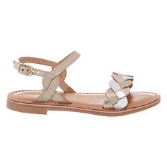 Chaussures-Sandales en cuir  à brides