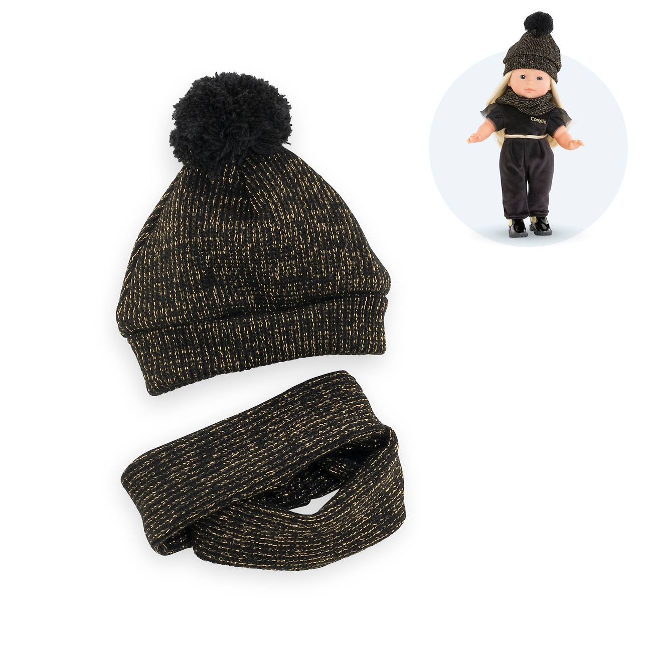 Corolle - Bonnet Et Snood Couture Pour Poupée Ma Corolle Multicolore