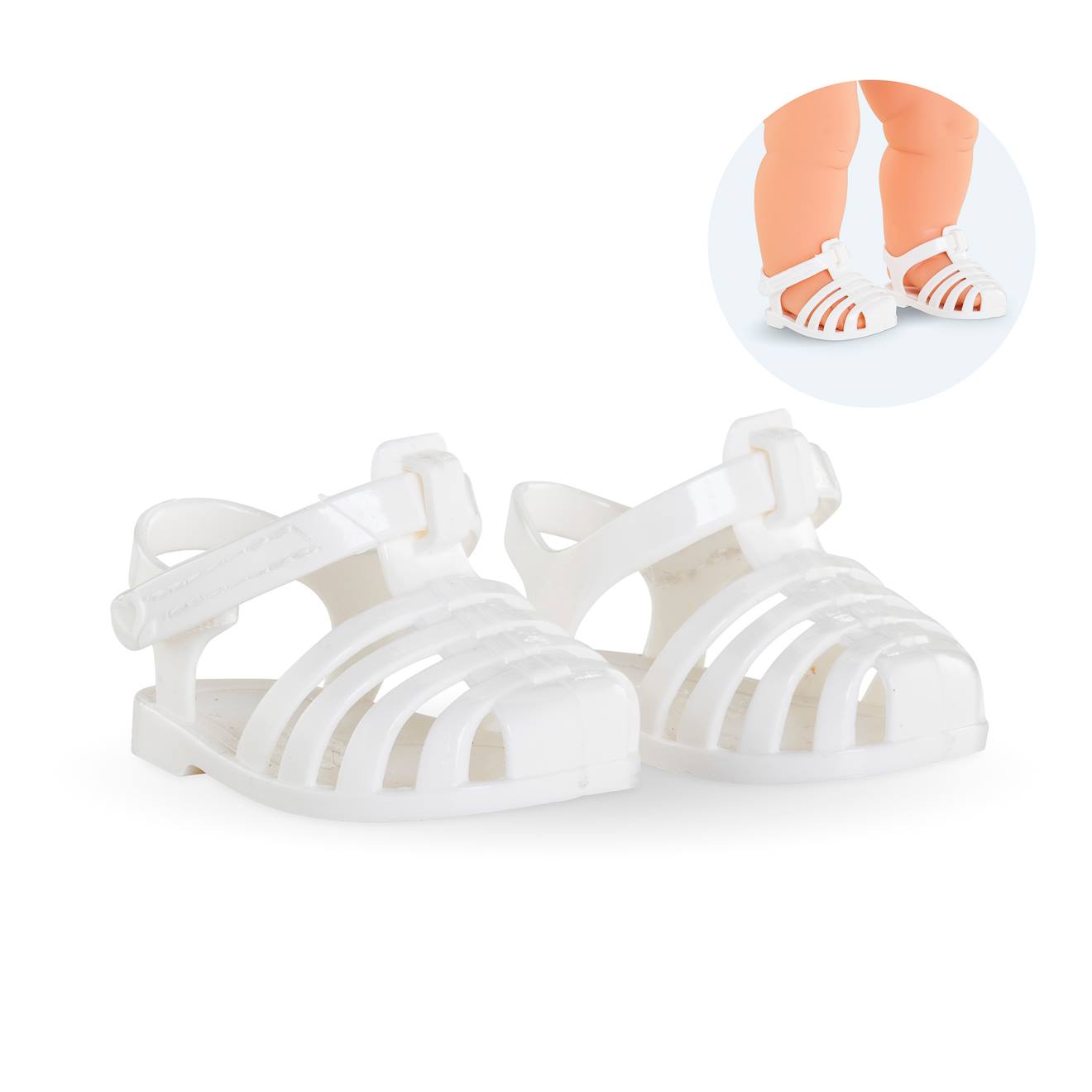Corolle - Sandales Blanches Pour Poupon 36 Cm Multicolore