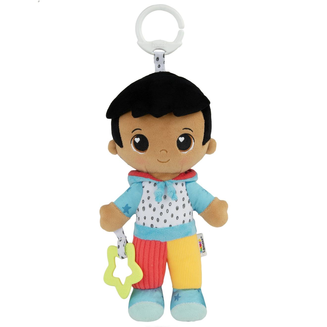 Peluche Lucas Mon Ami À Clip Pour Landau Et Poussette Multicolore