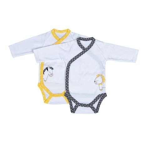 Bébé-Bodies bébé à manches longues lot de 2