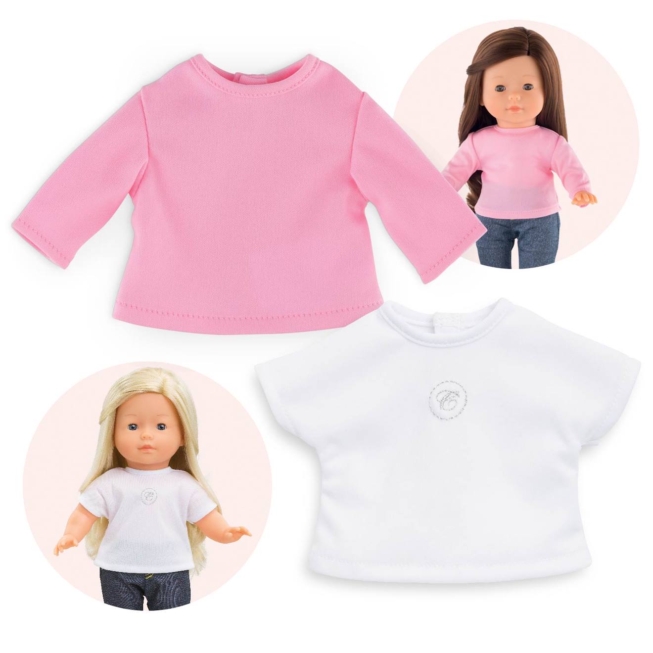 Corolle - Ensemble T-shirt Pour Poupée Ma Corolle Multicolore