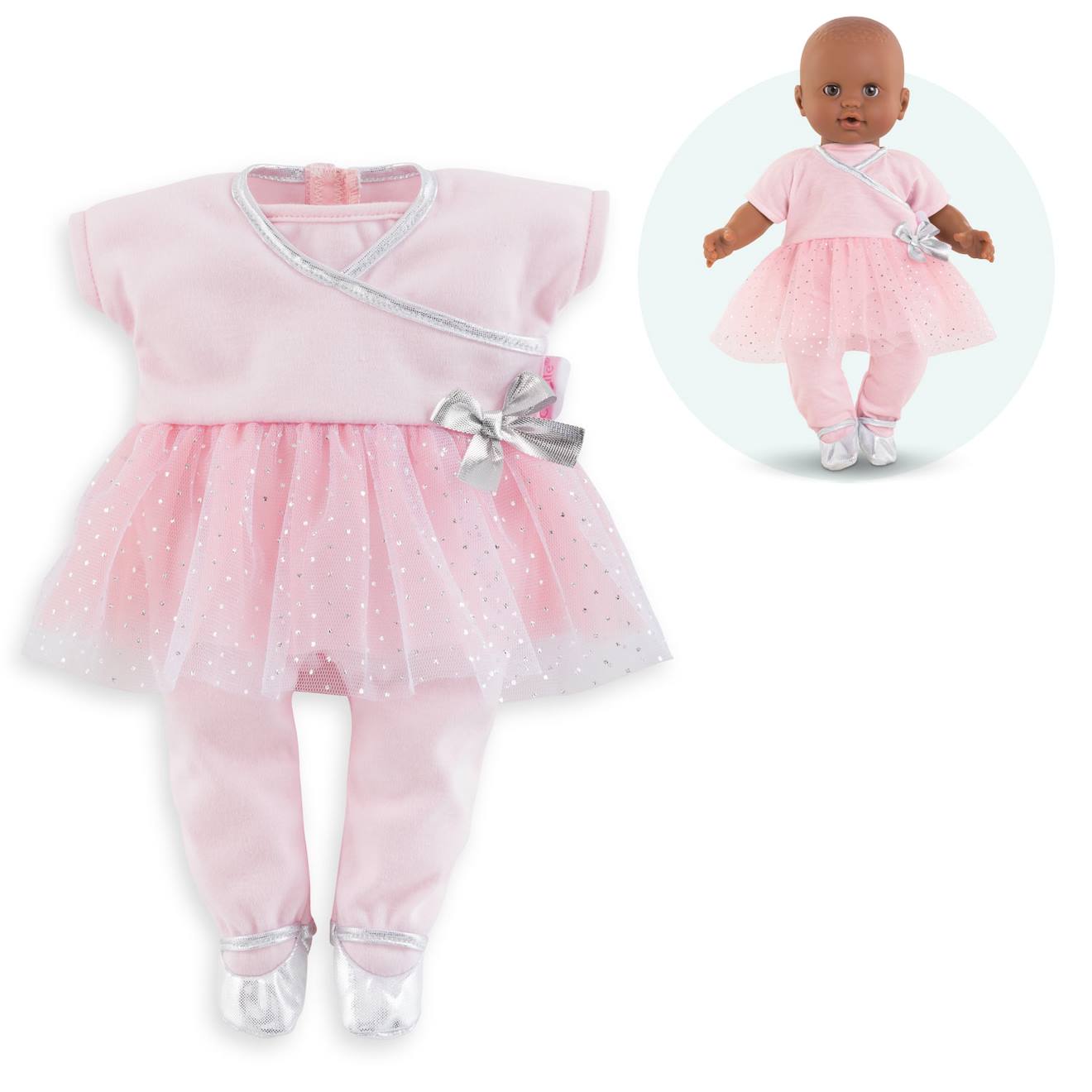 Ensemble Sport Danse Pour Poupon 36 Cm Multicolore