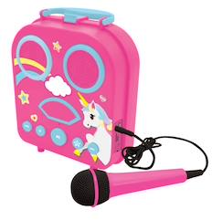 Jouet-Enceinte bluetooth licorne avec micros