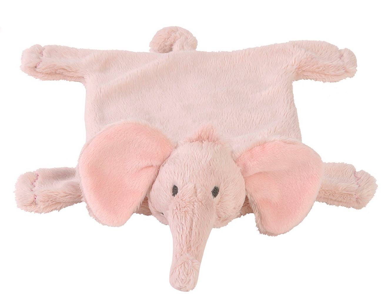 Doudou Eléphant Ely 27 Cm Rose