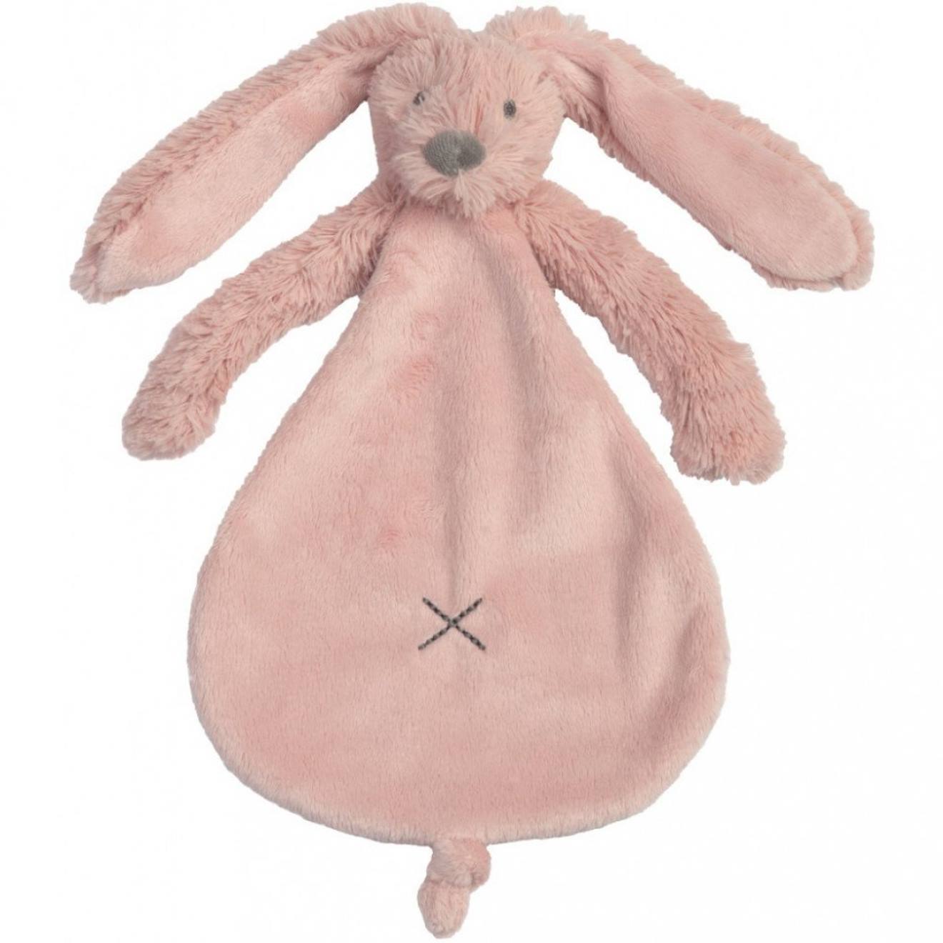 Doudou Lapin Richie Old Pink 25 Cm Rose