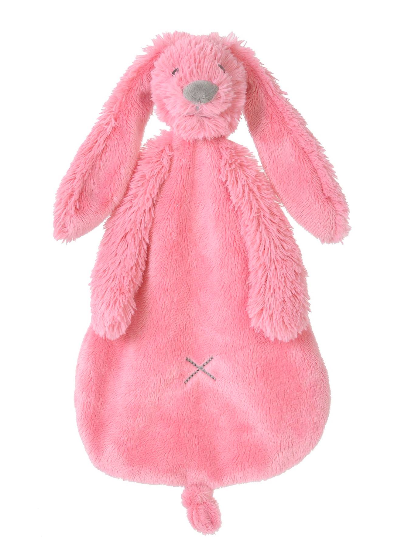 Doudou Lapin Richie Rose 25 Cm Rose