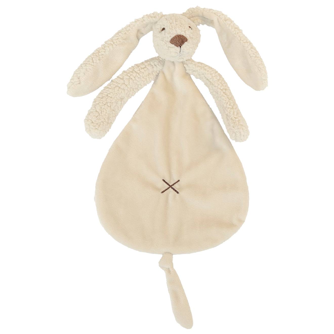Doudou Lapin Richie Recyclé Beige 25 Cm Beige