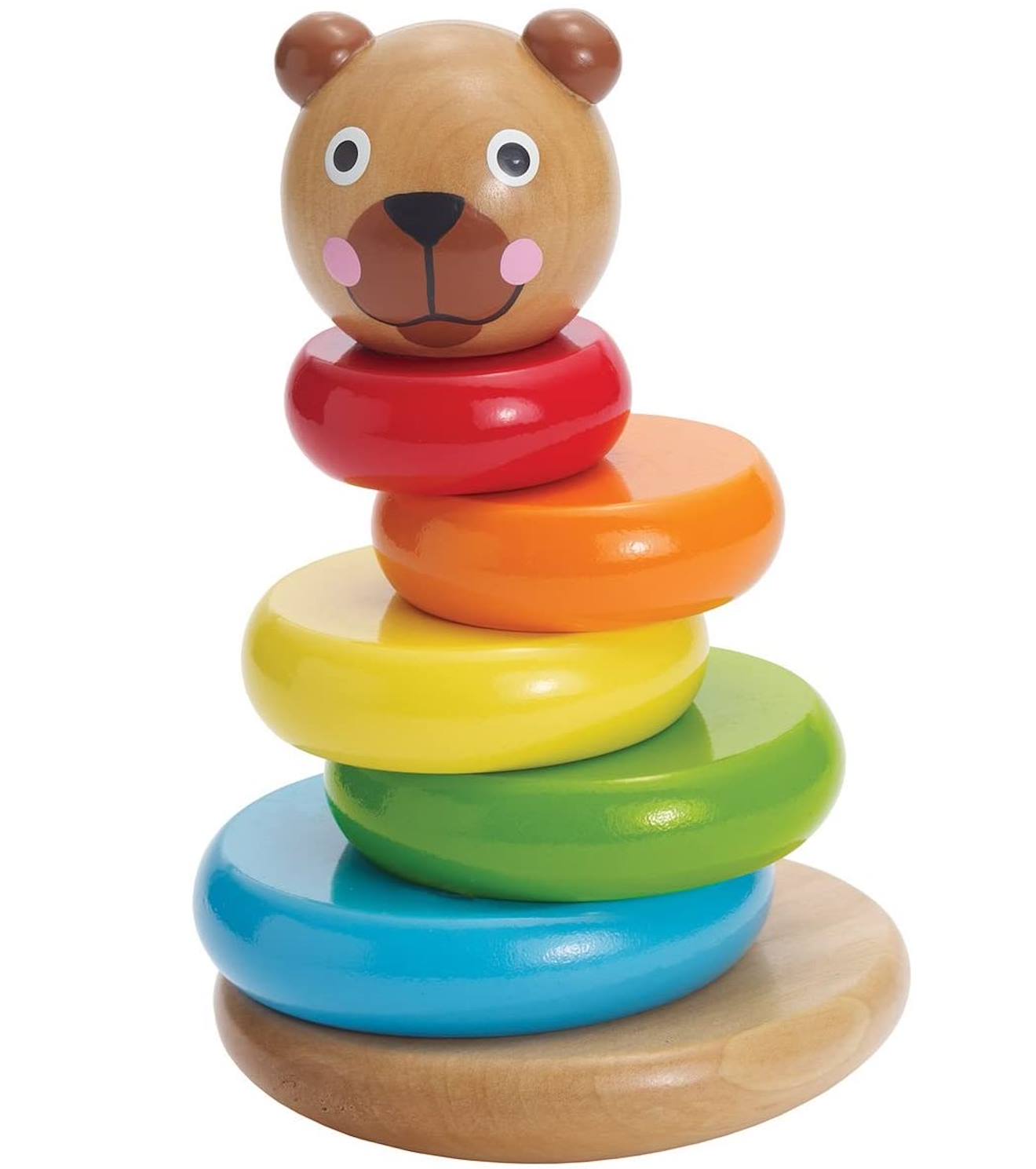 Ours À Empiler Rouge (Manhattan Toy) - Image 1