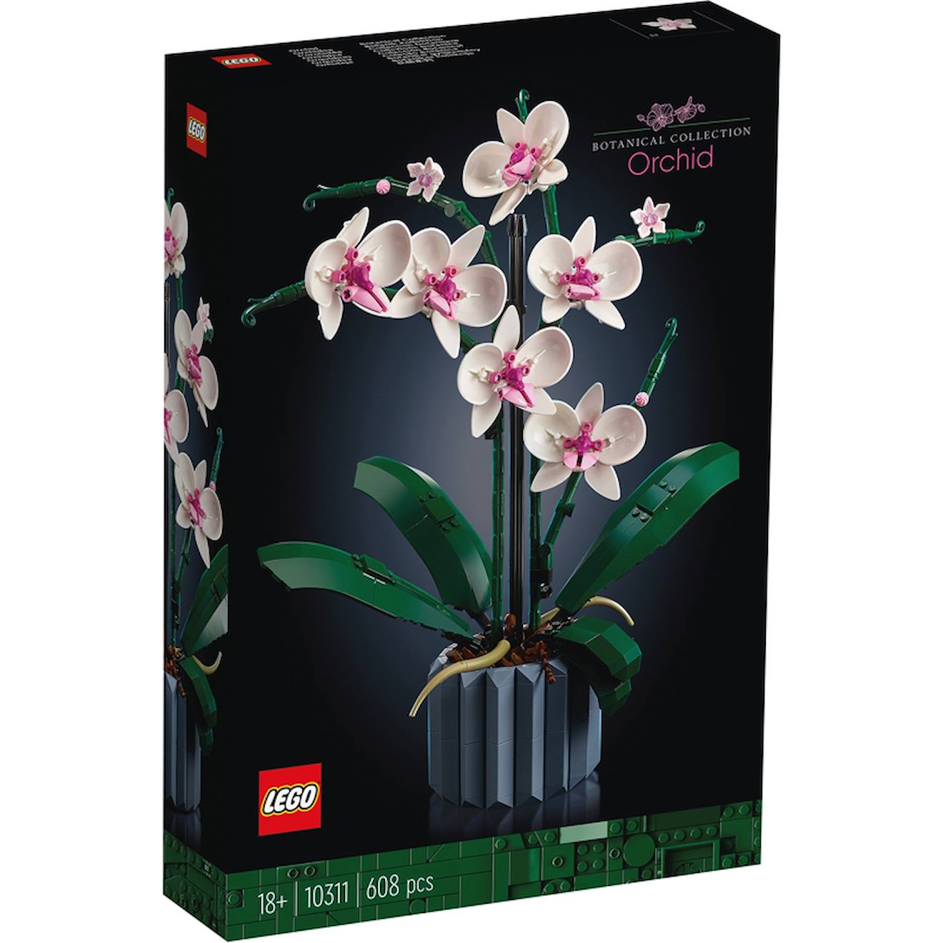 Lego botanicals - lego creator - l'orchidée - 10311 multicolore