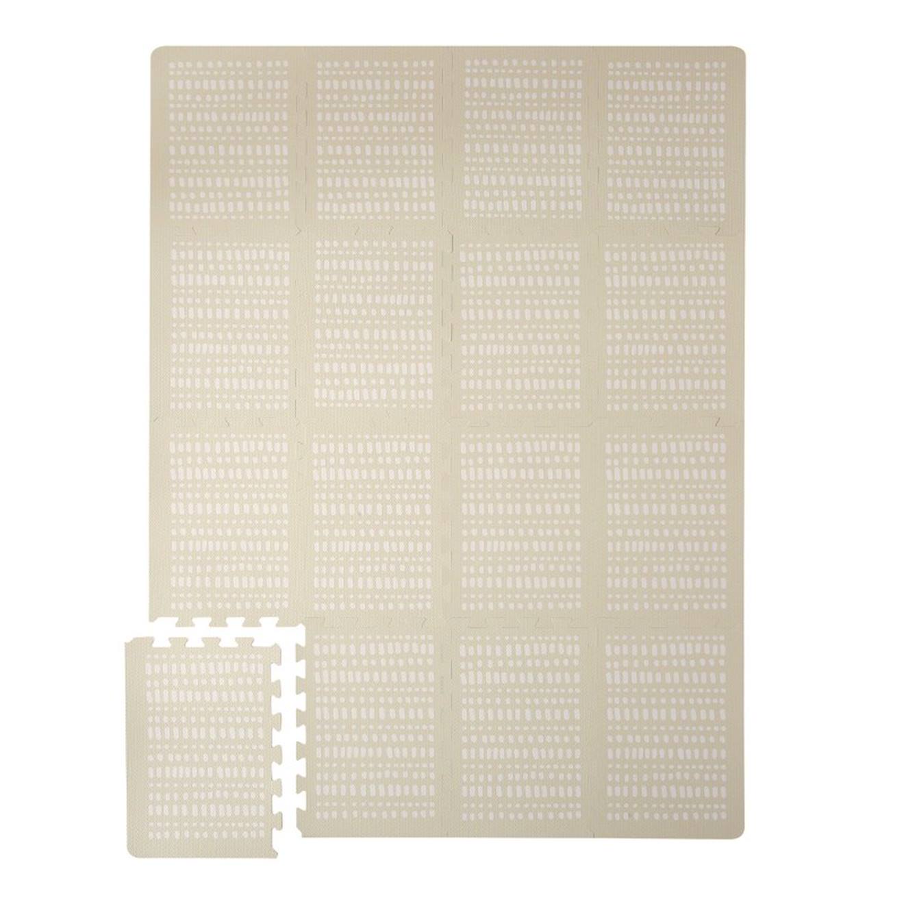 Tapis De Jeu Mousse À Assembler Hygge Beige