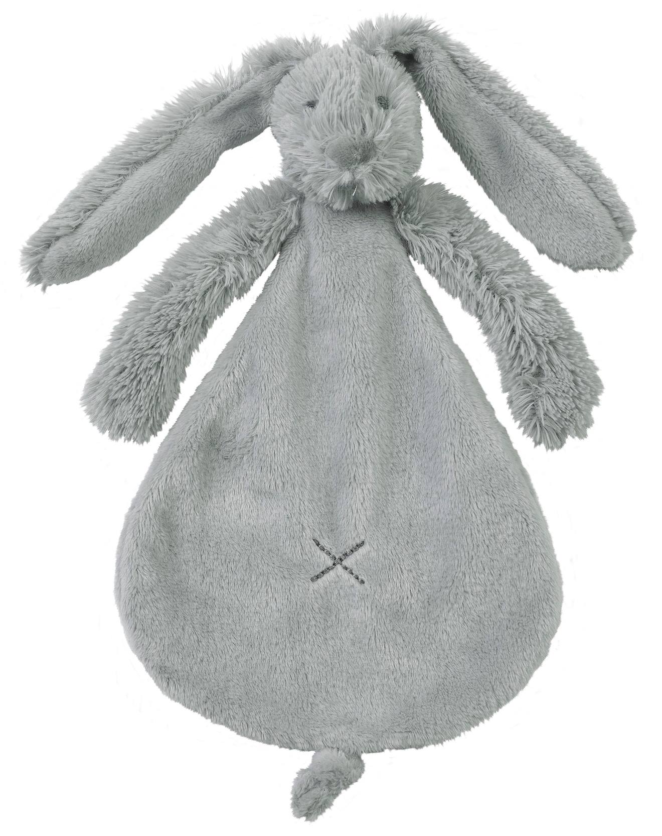 Doudou Lapin Richie Gris Clair 25 Cm Gris