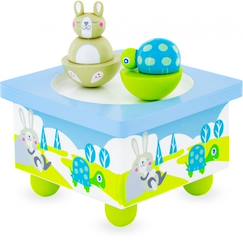 Linge de maison et décoration-Décoration-Objet déco-Boite à musique tortue et lapin