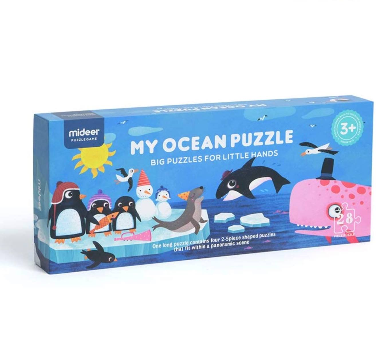 Puzzle Géant De Sol Océan Bleu